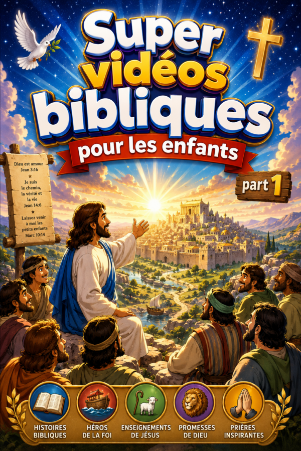 Super vidéos bibliques pour les enfants part 1